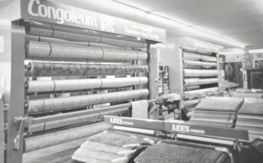 Carpet display at acme